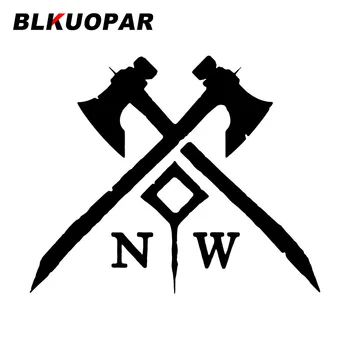 BLKUOPAR New World Žaidimas Logotipą, Automobilių Lipdukai Šaltas Ginklas Kovoti su Stiliaus Decal Vandeniui Die Cut Nešiojamas Bamperis, Automobilių Prekės,