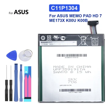 C11P1304 3950mAh Pakeitimo Aukštos Kokybės Baterija ASUS MEMO PAD HD 7 ME173X K00U K00B HD7 Baterijos