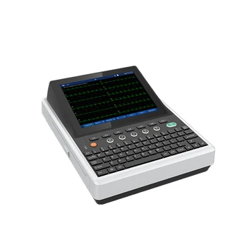DP-U90 Aukštos kokybės ir pigiai nešiojamų 12 kanalų Electrocardiograph 12 ekg derivacijų mašina