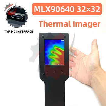 MLX90640 32x24 Infraraudonųjų Terminio Vaizdavimo Nešiojamą Thermograph Kamera, Infraraudonųjų spindulių Temperatūros Jutiklis -40-300℃ Temperatūros Matavimo