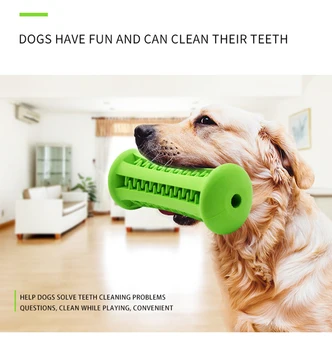 Patvarus Pet Kramtyti Žaislas Šuo Krūminių dantų Šepetėlis Valymui Interaktyvus Šuns Žaislai, Agresyviai Chewers