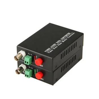Rj45 Bnc Video Converter 1 Poros Vienos Rūšies 1 Kanalo Grįžti Duomenų, Vaizdo Ethernet Converter