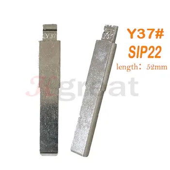 10vnt Y37# SIP22 52mm Metalo Klavišą Tuščią 