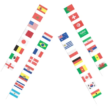 Rankiniai Nacionalinės Vėliavos Stick Tarptautinis Pasaulio Šalių Vėliavas, Plakatus Baras Šalis Dekoro Ranka mojuoja vėliava šalių