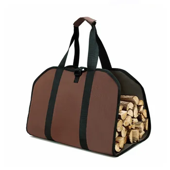 Lauko nešiojamų malkų laikymo maišą malkų rūšiavimo maišelį didelių pajėgumų lauko medienos saugojimo krepšys medienos ruošos transporto paketas