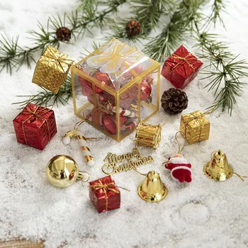 Kalėdų Dekoracijas, Scenos Dekoracijas, Aklas Dėžės, Multi-paketai, Spalvotus Kamuoliukus, Kalėdų Medžio Paketai, Pakabučiai