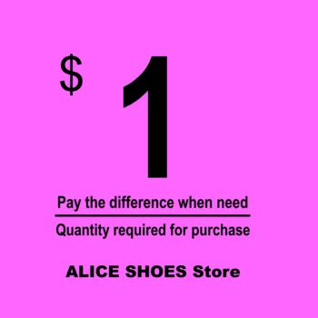 Sumokėti skirtumą, vienas lygu vienas doleris, prašome įveskite reikiamą kiekį į pirkinių krepšelį ir sumokėti batai
