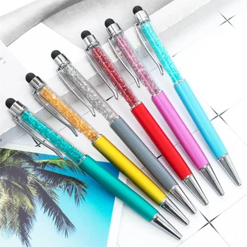 Jutikliniai Ekranai Rašyti Pen, 2-in-1 Paspaudimų Kamuolys Rašiklis, Tušinukas ir Rašyti Universalus Tabletę, Smartfon, Multi-Colored