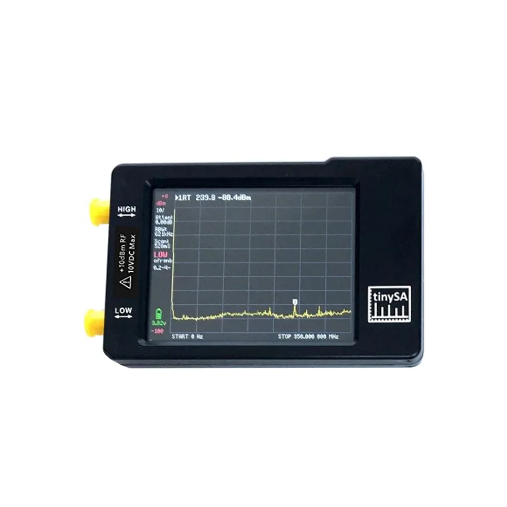 F50 Rankiniai maža Spektro analizatorius Atnaujintas TinySA 2.8