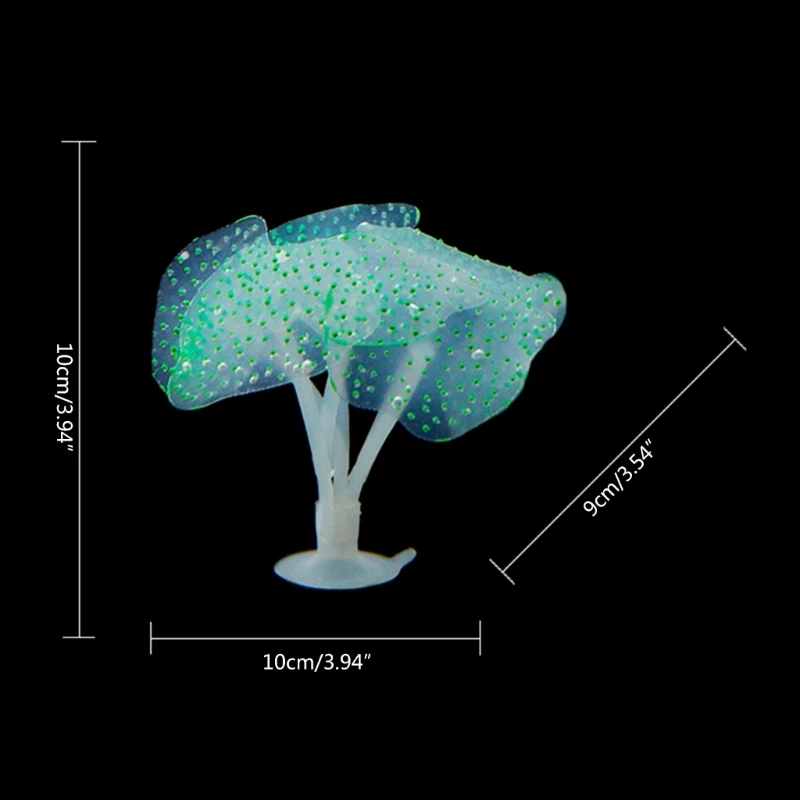 Švytinčių Koralų Amatų Modeliavimas Koralų FishTank Kraštovaizdžio Puošmena Spalvinga FishTank Jūros Padaras Koralų Formos 5